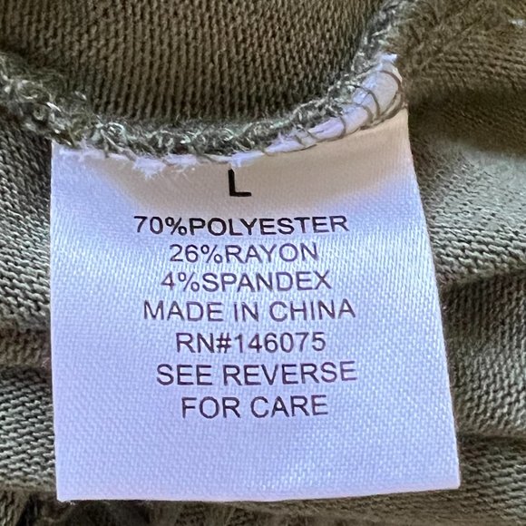 Sweet Romeo Camo Green Skull Sweatshirt - Dolman Sleeves - Picture 4 of 4